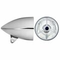 In Pro Car Wear 4.5 in. Smooth Headlight Bucket, Chrome with T40700 WC Blackdot Headlamp HB41210-7